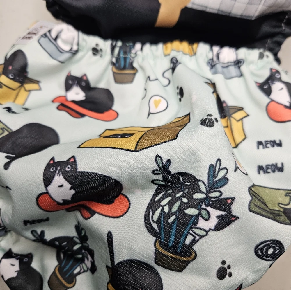 3 pocket diaper Mama Koala Cats, My Dad Is The Best With Suspenders Bowtie, Love